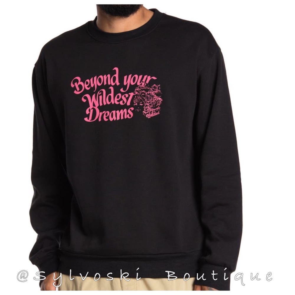 🔥Designs Untitled Beyond Your Wildest Dreams Pullover Sweatshirt NWT